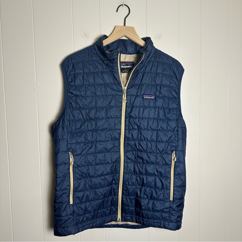 Patagonia Nano Puff Navy Puffer Vest